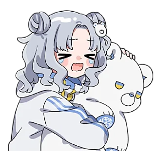 😭 emoji Морской клуб @nyasticks Telegram sticker 14 of 41