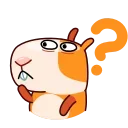 🤔 emoji Мистер Морской свин @TgSticker Telegram sticker 20 of 20