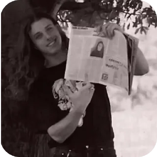 👍 emoji 🤘CHUCK SCHULDINER🤘by @Gates_Of_Babylon Telegram sticker 10 of 36