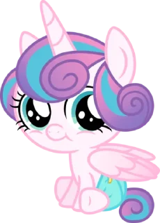 Sticker from Flurry Heart | @MyLittlePony_bots