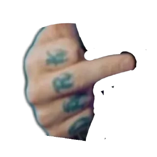 ✋ emoji Дэка рыжий черт (B•-•W) Telegram sticker 18 of 23