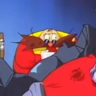 😅 emoji Sonic OVA 1996 Telegram sticker 8 of 50
