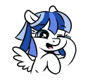 😂 emoji My Little Brony Telegram sticker 15 of 20