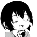 Sticker from Dazai