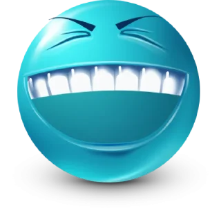 🤩 emoji Teal Face Emoji @TgSticker Telegram sticker 13 of 95