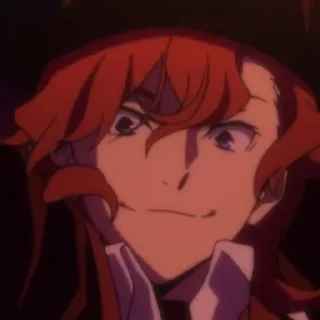 😶 emoji 4 season bsd @chuuya_kryt Telegram sticker 10 of 23