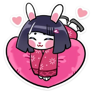 ❤️ emoji Усагичи @vkspoilertg Telegram sticker 9 of 48