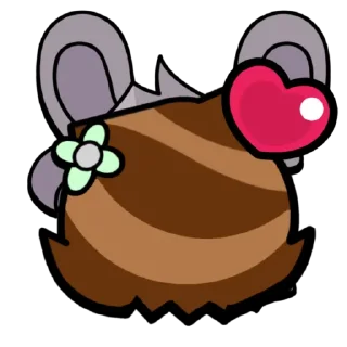 ❤️ emoji 🐰нейми🐰 @gwfwd Telegram sticker 14 of 18