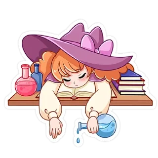 😴 emoji лаванда без надписей @lolitastick Telegram sticker 4 of 48