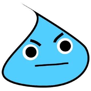 😡 emoji Капля (@TgBstickers) Telegram sticker 7 of 8