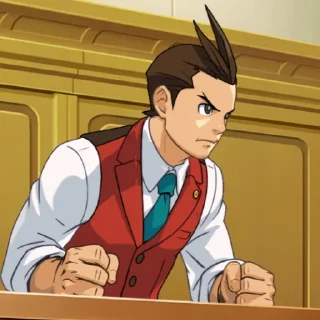 😡 emoji Apollo Justice Telegram sticker 9 of 120