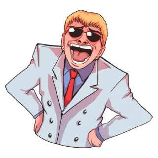 😁 emoji Onizuka Telegram sticker 11 of 15