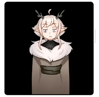 😑 emoji Оддманд без текста @stickers_vk Telegram sticker 23 of 48