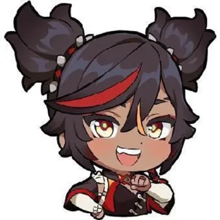 🎸 emoji Геншинята 2💄 Telegram sticker 16 of 66