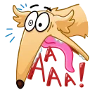 Sticker from Borzoi