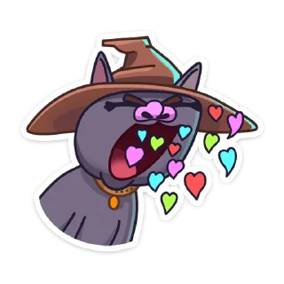 😍 emoji Кот Сима :: @stickroom Telegram sticker 7 of 49