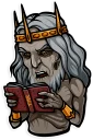 😨 emoji Myths and Legends Telegram sticker 14 of 25