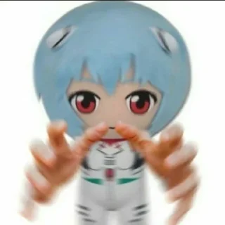 👐 emoji Rei plush by @Sosnova_shyshechka Telegram sticker 15 of 66
