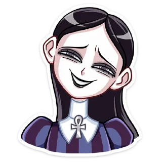 ☺️ emoji Аннабель (@TgSticker) Telegram sticker 17 of 48