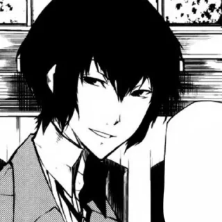 🌟 emoji Dazai Osamy. Telegram sticker 10 of 100
