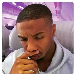 🧐 emoji Michael B Jordan @TgEmodziBot Telegram sticker 5 of 65