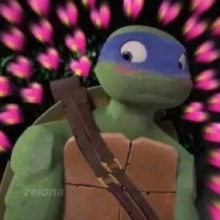❤️ emoji Черепашки ниндзя 2012 Telegram sticker 8 of 66