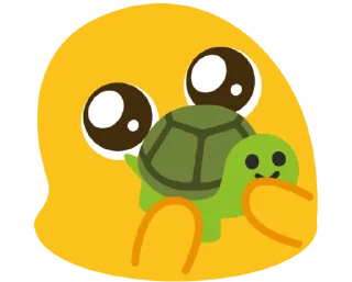 🐢 emoji ЧЕРЕПАШКИ Telegram sticker 13 of 28