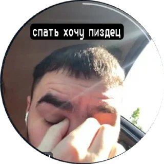 🤦‍♂ emoji Славик Telegram sticker 10 of 12