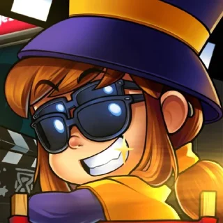 😏 emoji A Hat in Time Telegram sticker 16 of 114