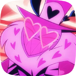 🍷 emoji БОЛЬШЕ ⇨ @CLOOBHUB ВАЛЕНТИНО ОТЕЛЬ ХАЗБИН HAZBIN Telegram sticker 10 of 45