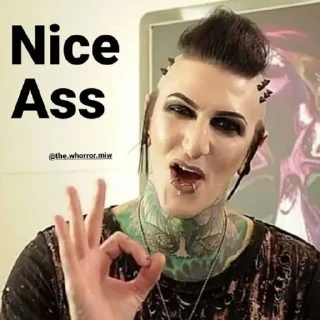 Sticker from Motionless In White