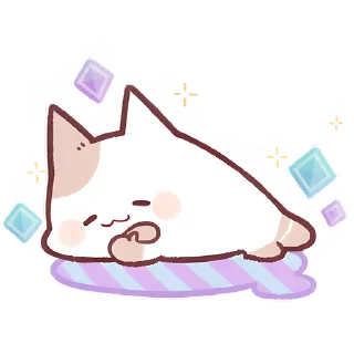 ☺️ emoji Котёнок Неккоро @Nyasticks Telegram sticker 23 of 41