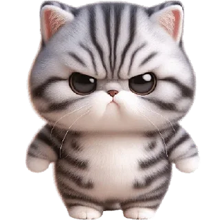 Sticker from Полосатый котёнок @Nyasticks