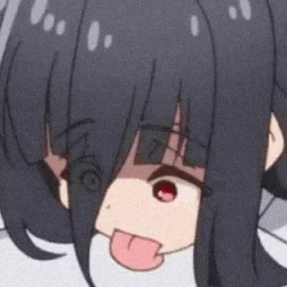 👅 emoji Anime collection | @anime_leisure Telegram sticker 7 of 120
