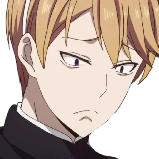☹ emoji Kaguya sama | @animelover9| Telegram sticker 24 of 55