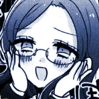💙 emoji ✨tsumugi shirogane✨ Telegram sticker 2 of 12