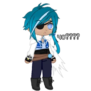 😧 emoji укр гачі мучі з Каєю 🍷 @m1lkywaterfu1l Telegram sticker 5 of 14