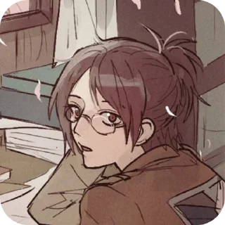 📖 emoji Ханджи Зое Рандом. Telegram sticker 15 of 15