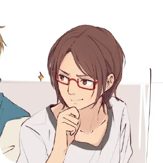 👄 emoji Ханджи Зое Рандом. Telegram sticker 8 of 15