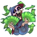 💵 emoji Stay Spooky Telegram sticker 9 of 40