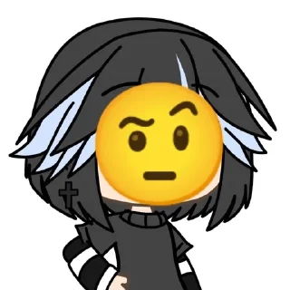 🤨 emoji Юки 2.0 Telegram sticker 22 of 79