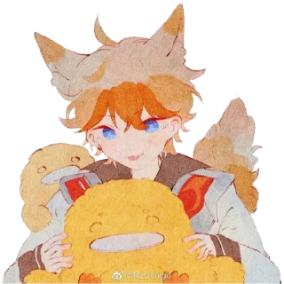 😋 emoji Геншин:3 ~ @stikers_animeLove Telegram sticker 24 of 120