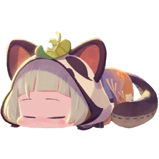 😴 emoji Геншин:3 ~ @stikers_animeLove Telegram sticker 1 of 120
