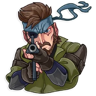 😡 emoji Hideo Kojima Telegram sticker 15 of 35