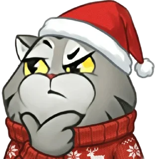 🤔 emoji MooreNewYearStickers Telegram sticker 6 of 17