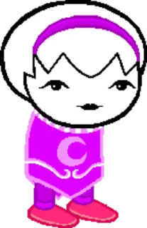 🌙 emoji Rose Lalonde/Роуз Лалонд Telegram sticker 5 of 44