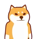 😱 emoji shiba jd Telegram sticker 21 of 25