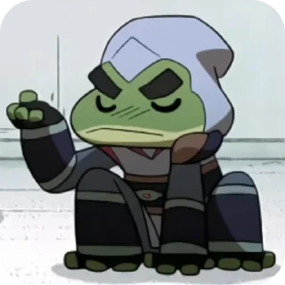 🐸 emoji 𝆺𝅥 𝆭• 𝑩𝒖𝒍𝒍𝒇𝒓𝒐𝒈 . 𞥊  @stickerland4u 𝆭• 𝆺𝅥 Telegram sticker 14 of 41