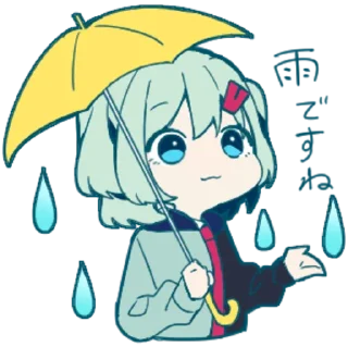 ☔️ emoji TUYU ☔️ Telegram sticker 21 of 40