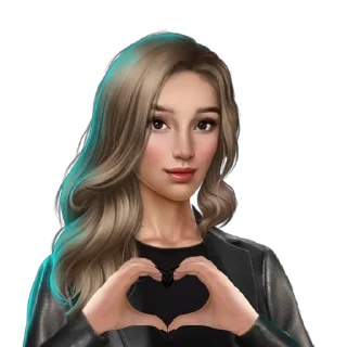 ❤️ emoji Лайя @ajnssnsnsnsm Telegram sticker 20 of 33
